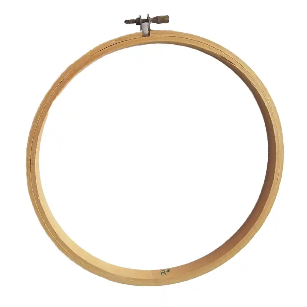 Touch of Nature 8in Bamboo Embroidery Hoop