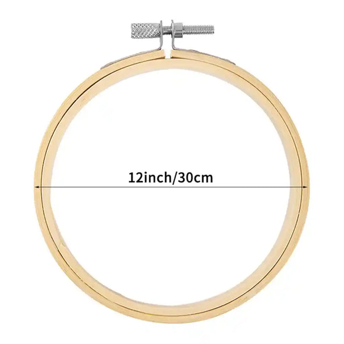 Touch of Nature 12in Bamboo Embroidery Hoop