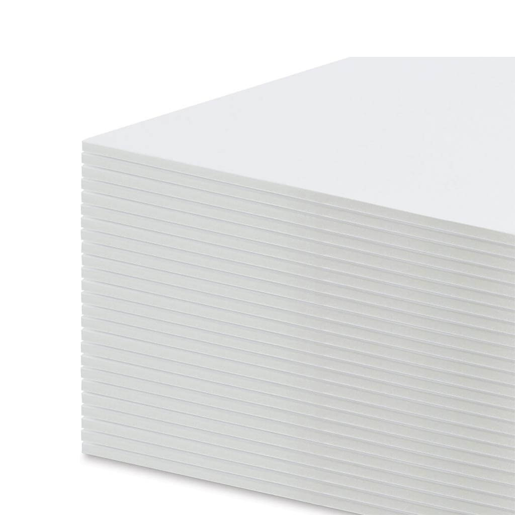 White Foam Boards, 3/16in Thickness, 30in x 42in