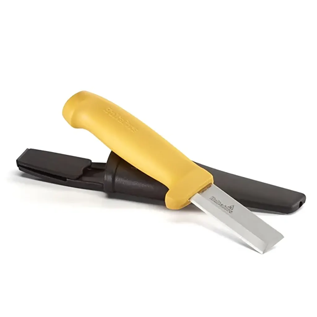 Hultafors Chisel Knife, Steel Blade 8in