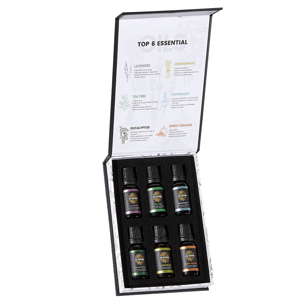6 Essential Oils Kit (10ml)