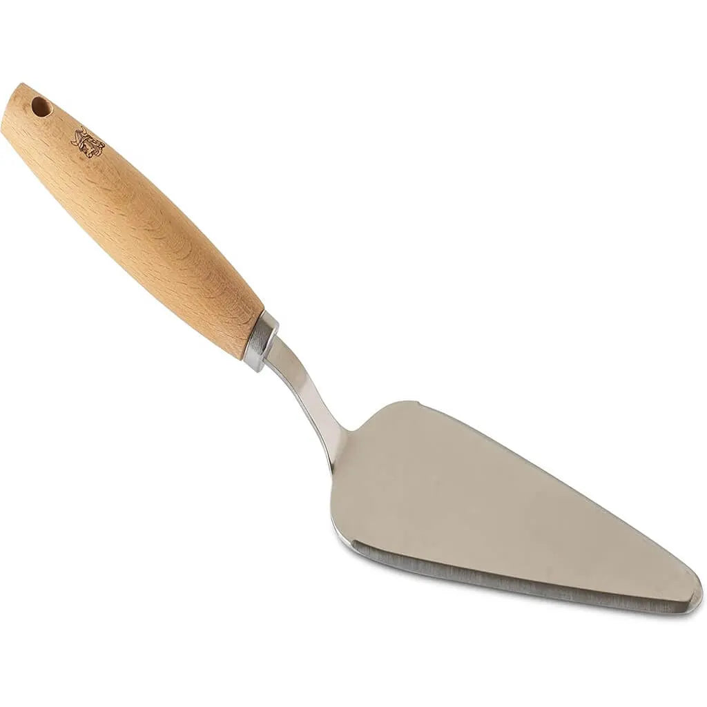 Stainless steel Cake Server Wood Handle