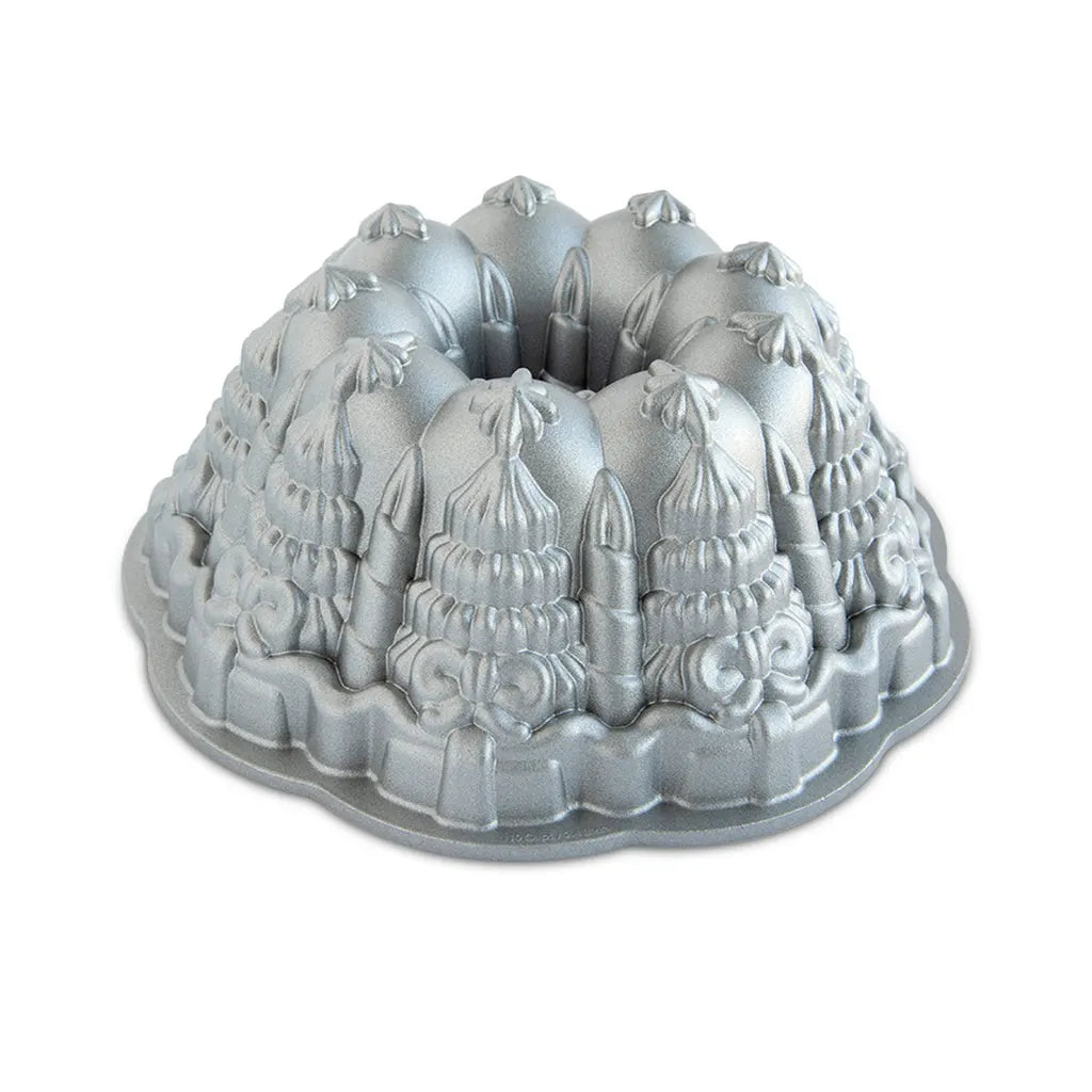 Silver Very Merry Bundt Pan