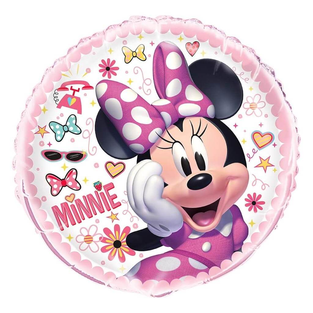 Iconic Minnie Foil Balloon, 18in