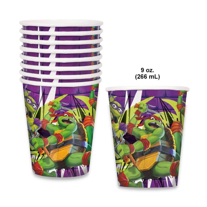 Tmnt Mutant Myhm 9oz Paper Cup, 8ct