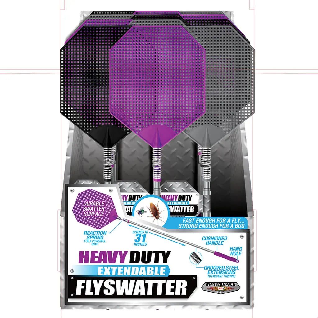 Heavy Duty Jumbo Extendable Flyswatter