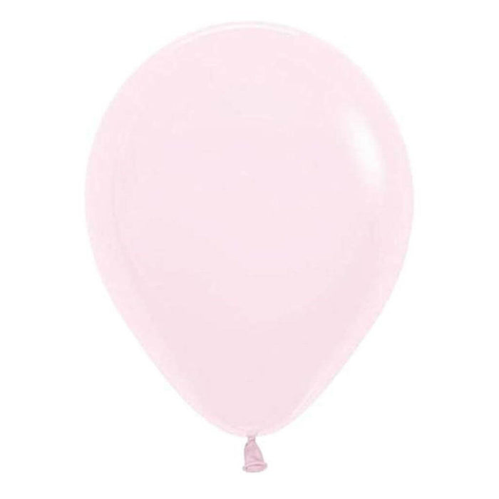 Pastel Matte Pink Latex Balloon, 11in