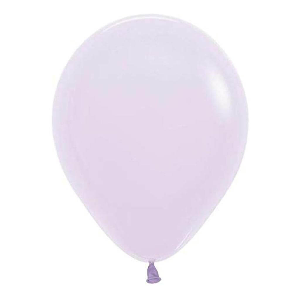 Pastel Matte Lilac Latex Balloon, 11in