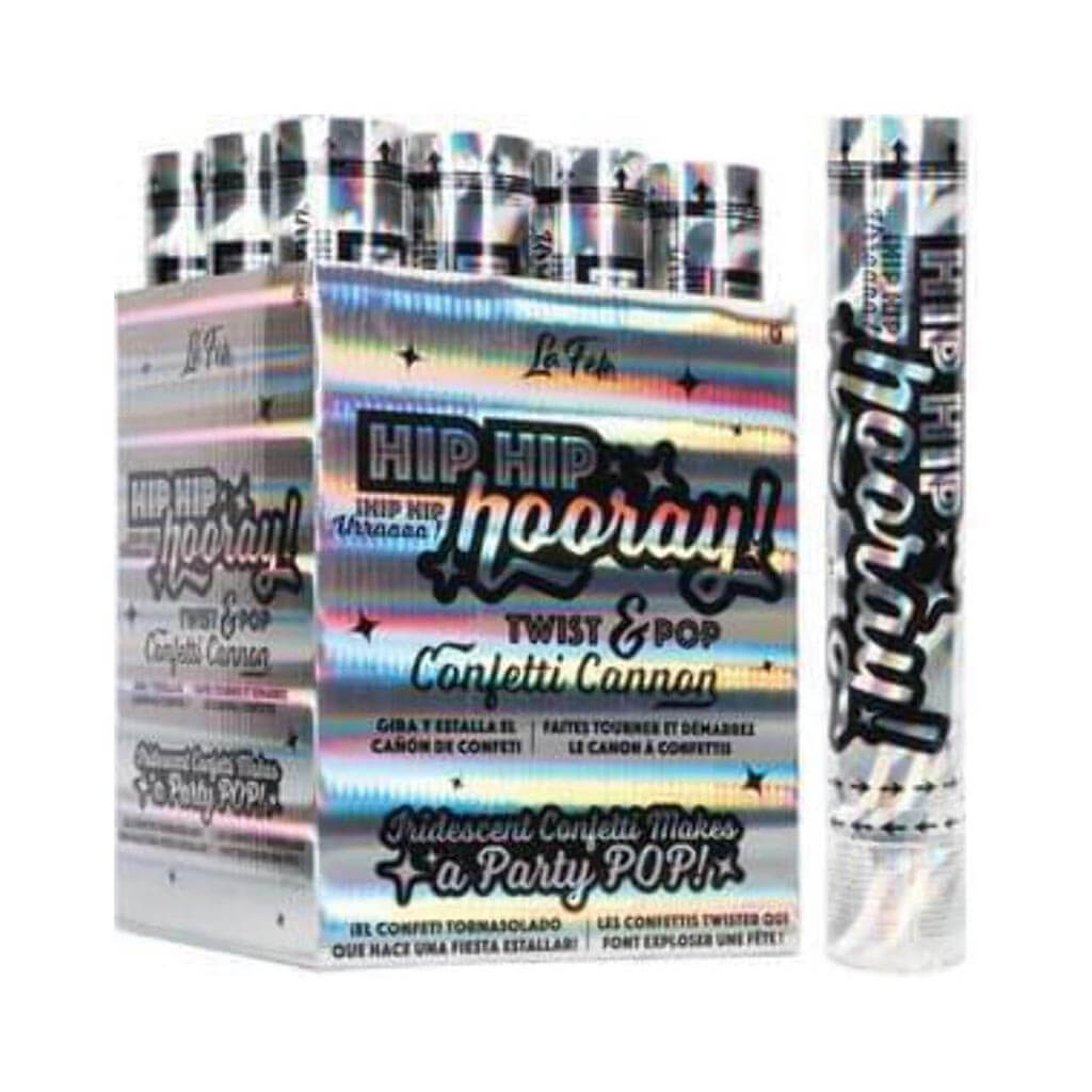 Celebration Cannon Iridescent Confetti, 12in