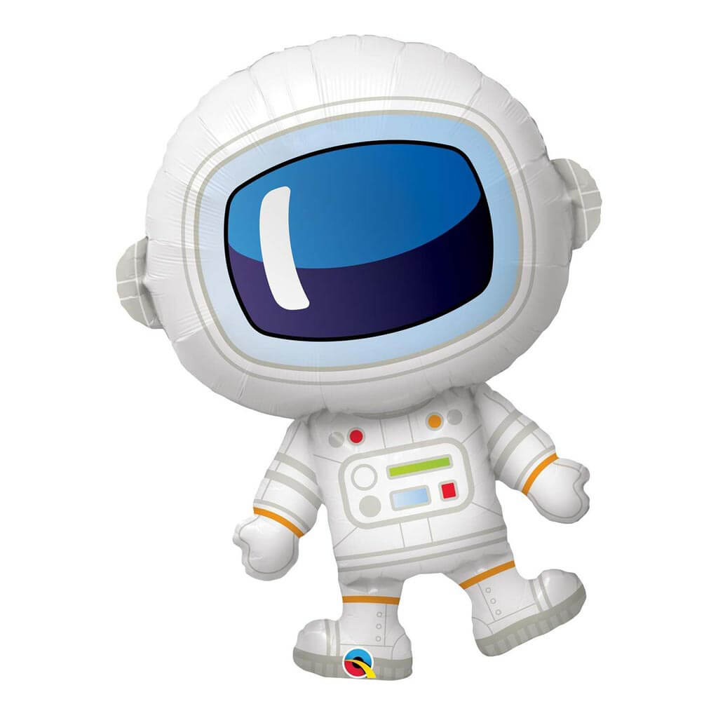 Adorable Astronaut Foil Balloon, 37in