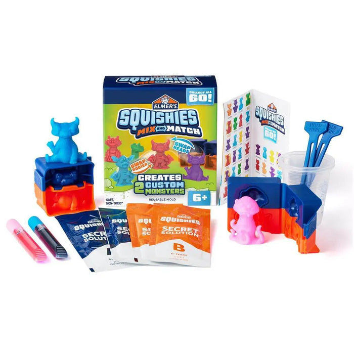 Elmer's Squishies Mix And Match Kit-Monster