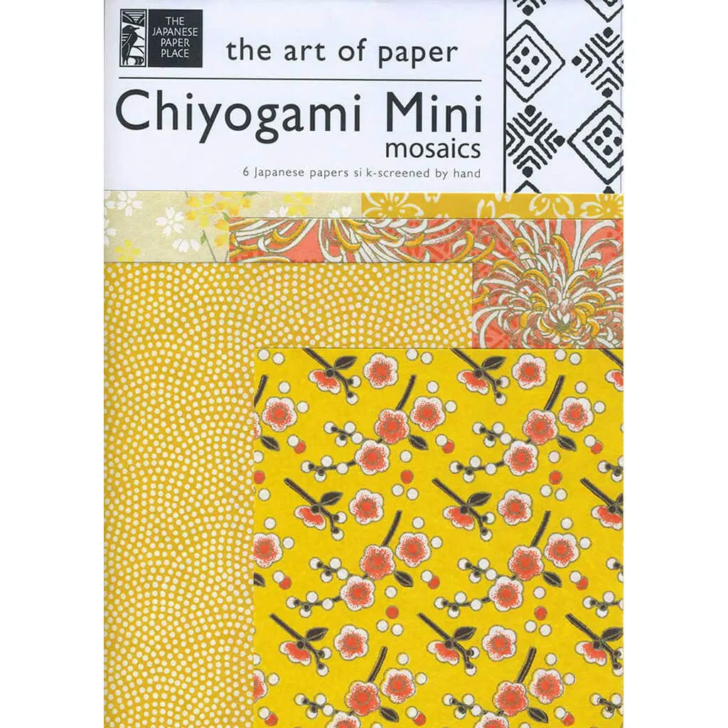 Potluck Chiyogami Mini Mosaics 6in x 8.5in