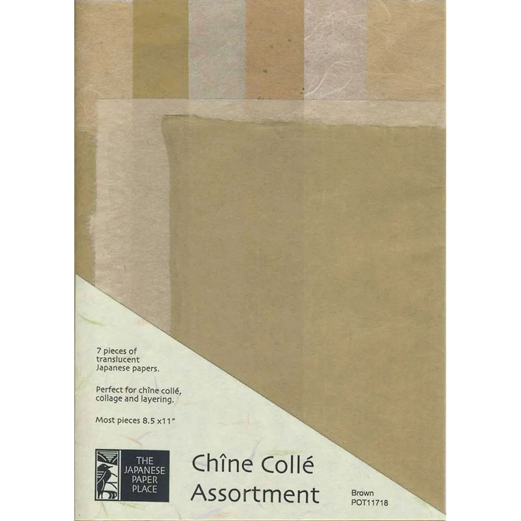 Chine Colle Assortment Brown 5g 6in x 8.5in