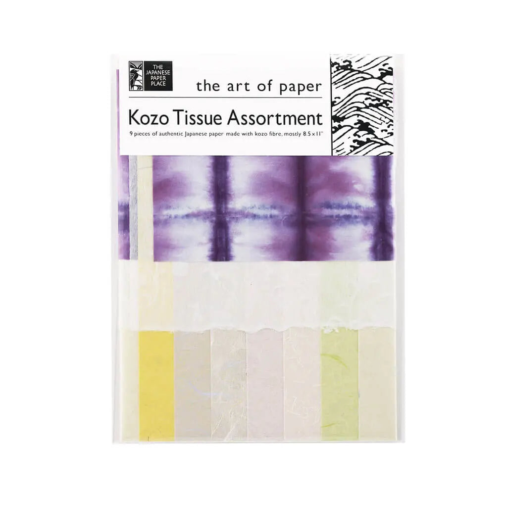 Kozo Tissue Assortment Spring 25g 6in x 8.5in