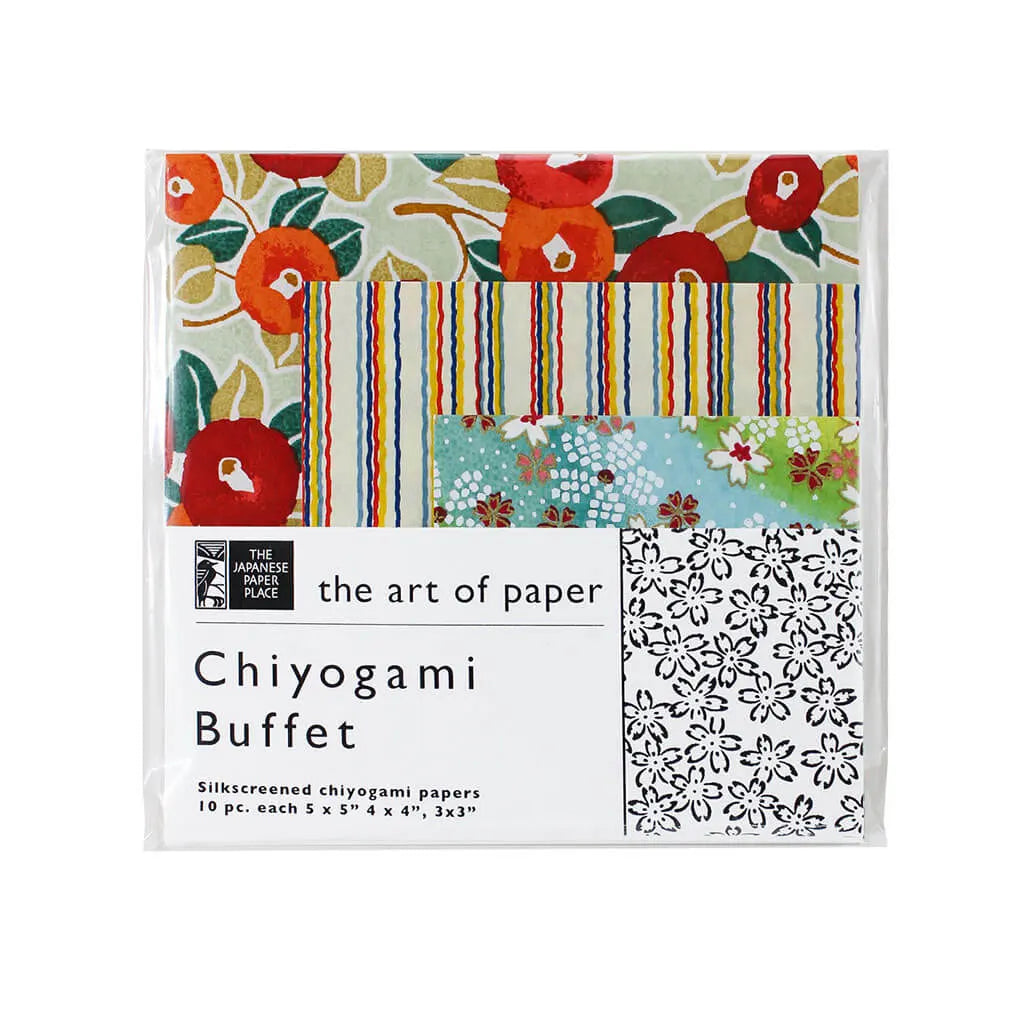 Chiyogami Buffet 5in x 5in