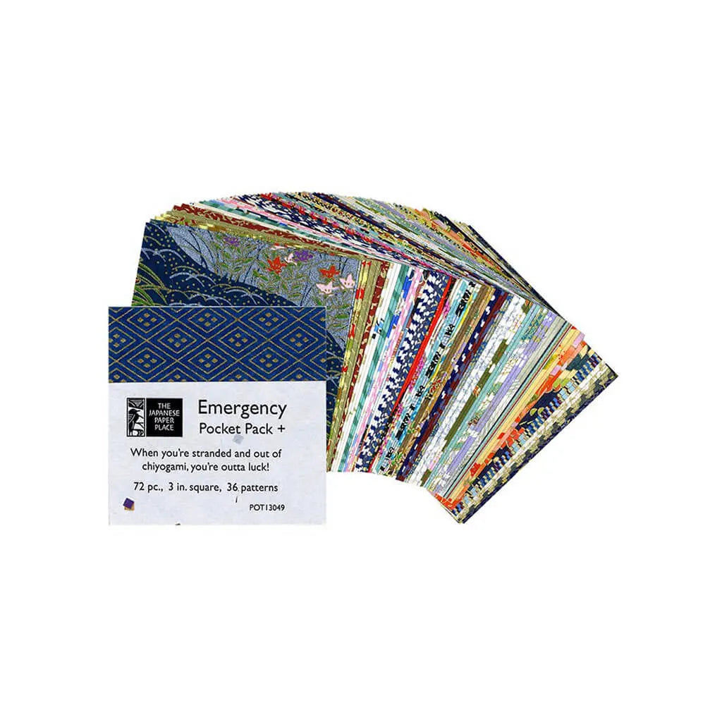 Emergency Pocket Pack Plus 72 sheets 3in x 3in