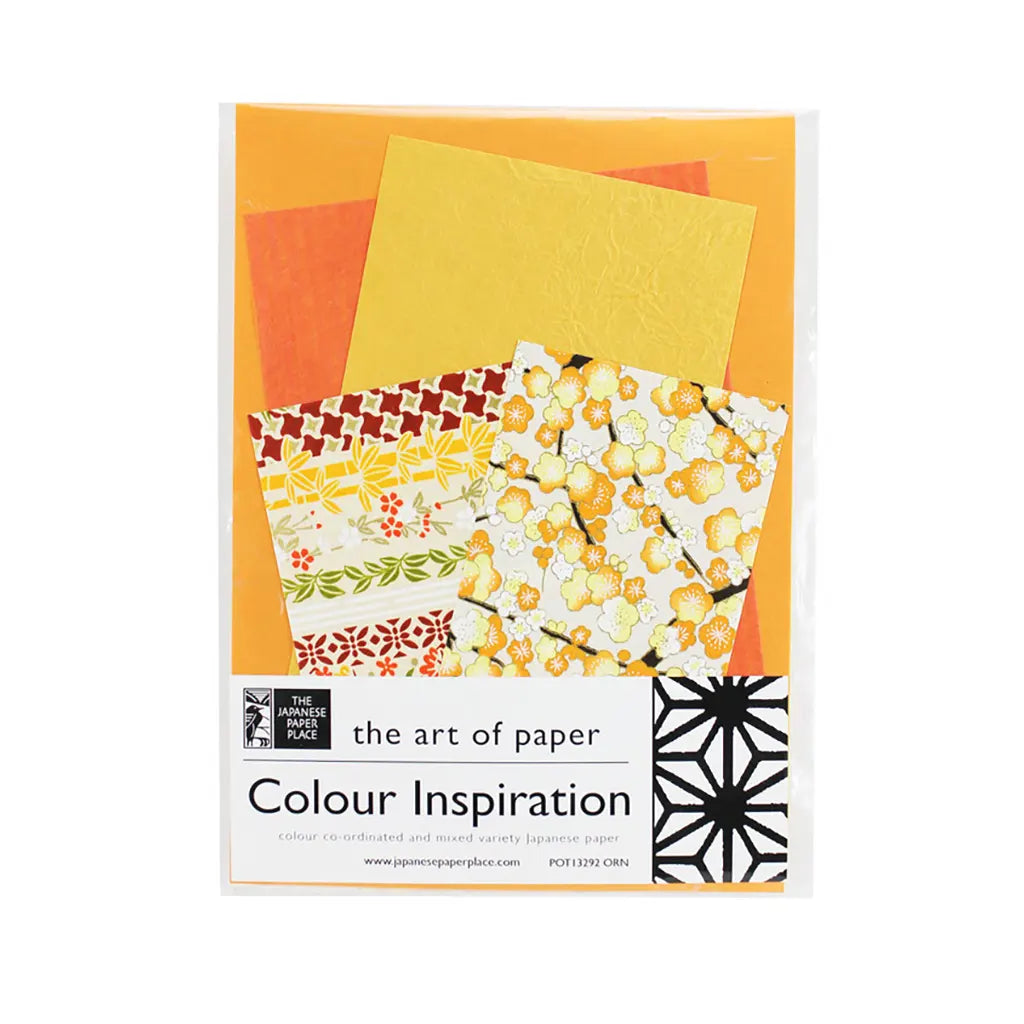 Colour Inspiration Orange 50g 6in x 8.5in