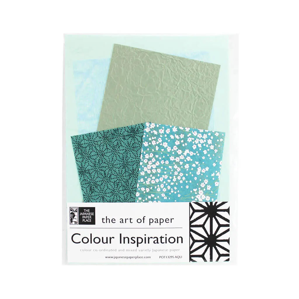 Colour Inspiration Aqua 50g 6in x 8.5in