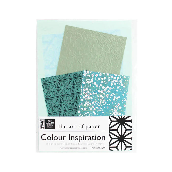 Colour Inspiration Aqua 50g 6in x 8.5in
