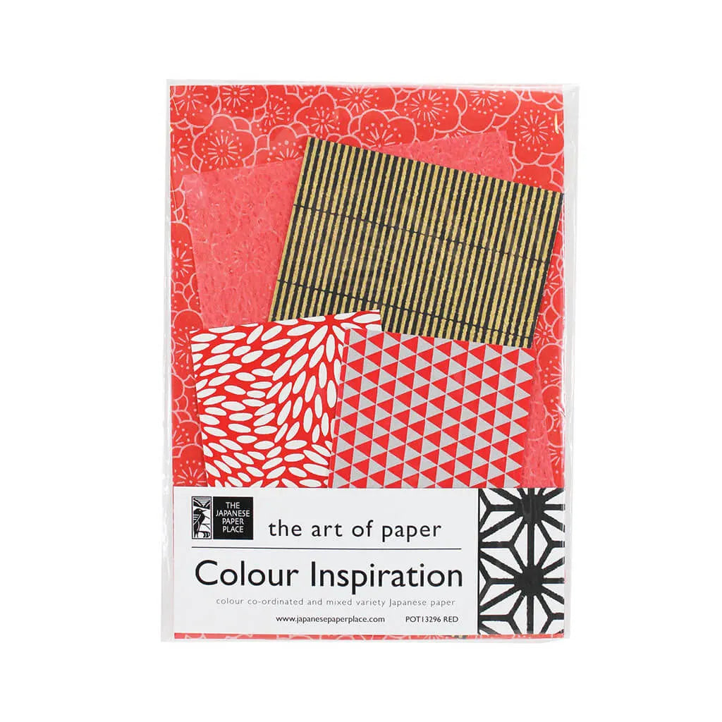 Colour Inspiration Red 50g 6in x 8.5in