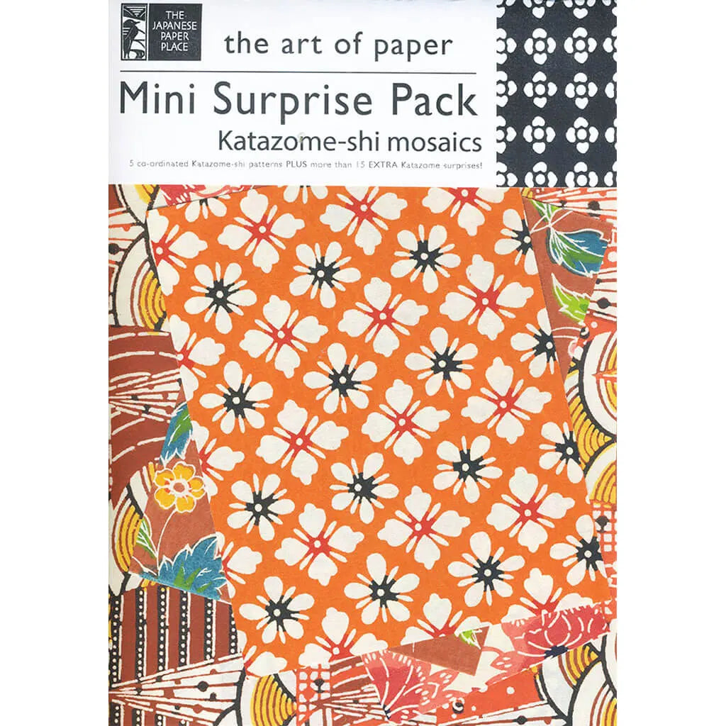 Potluck Mini Surprise Pack Katazome-shi Mosaics 6in x 8.5in