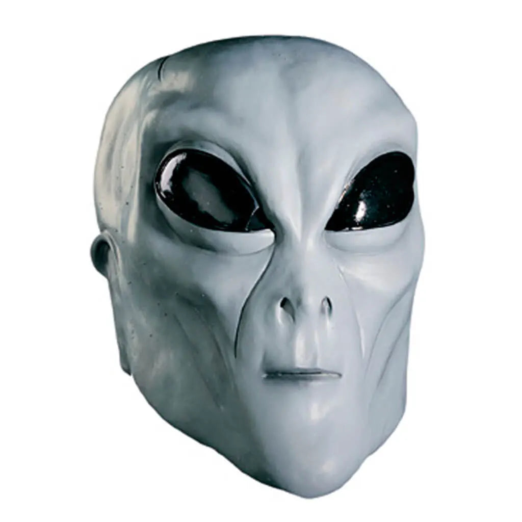 Grey Alien Latex Mask