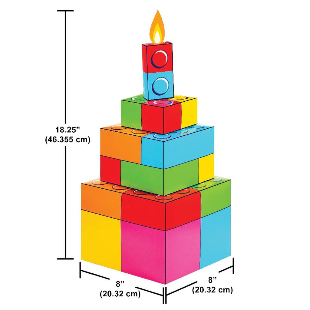 Block Bash 3D Centerpiece