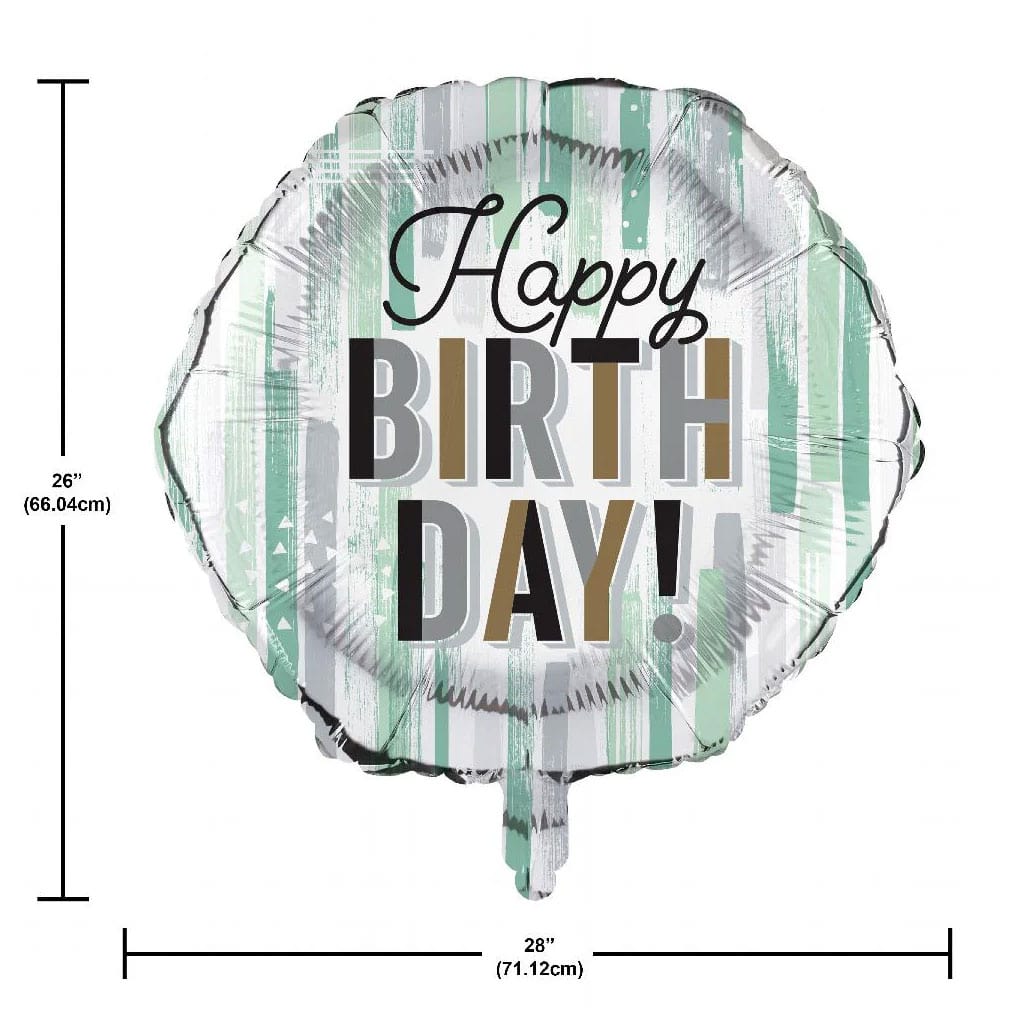 Minted Milestone Foil Balloon, 26in