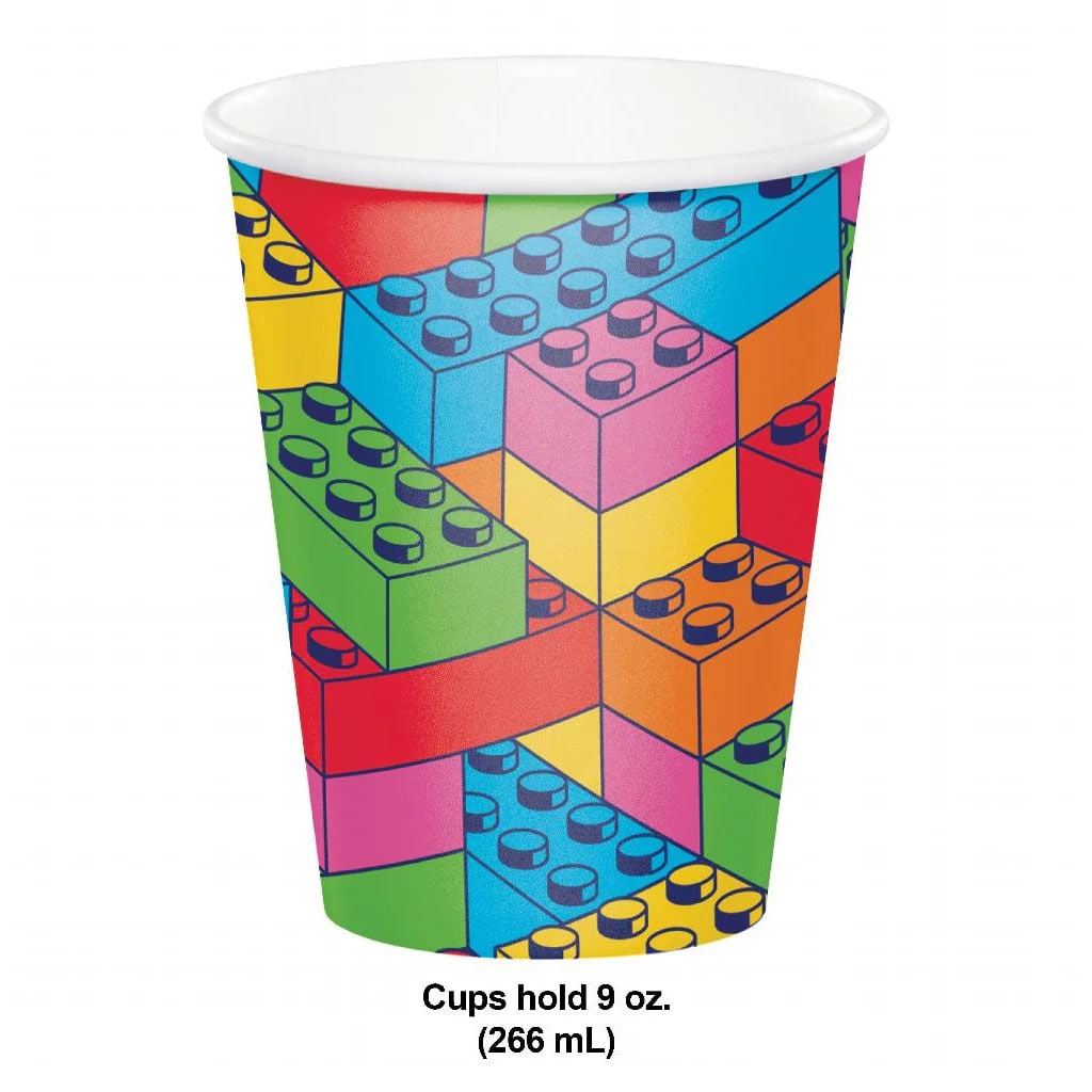 Block Bash Hot/Cold Cup 9oz, 8ct