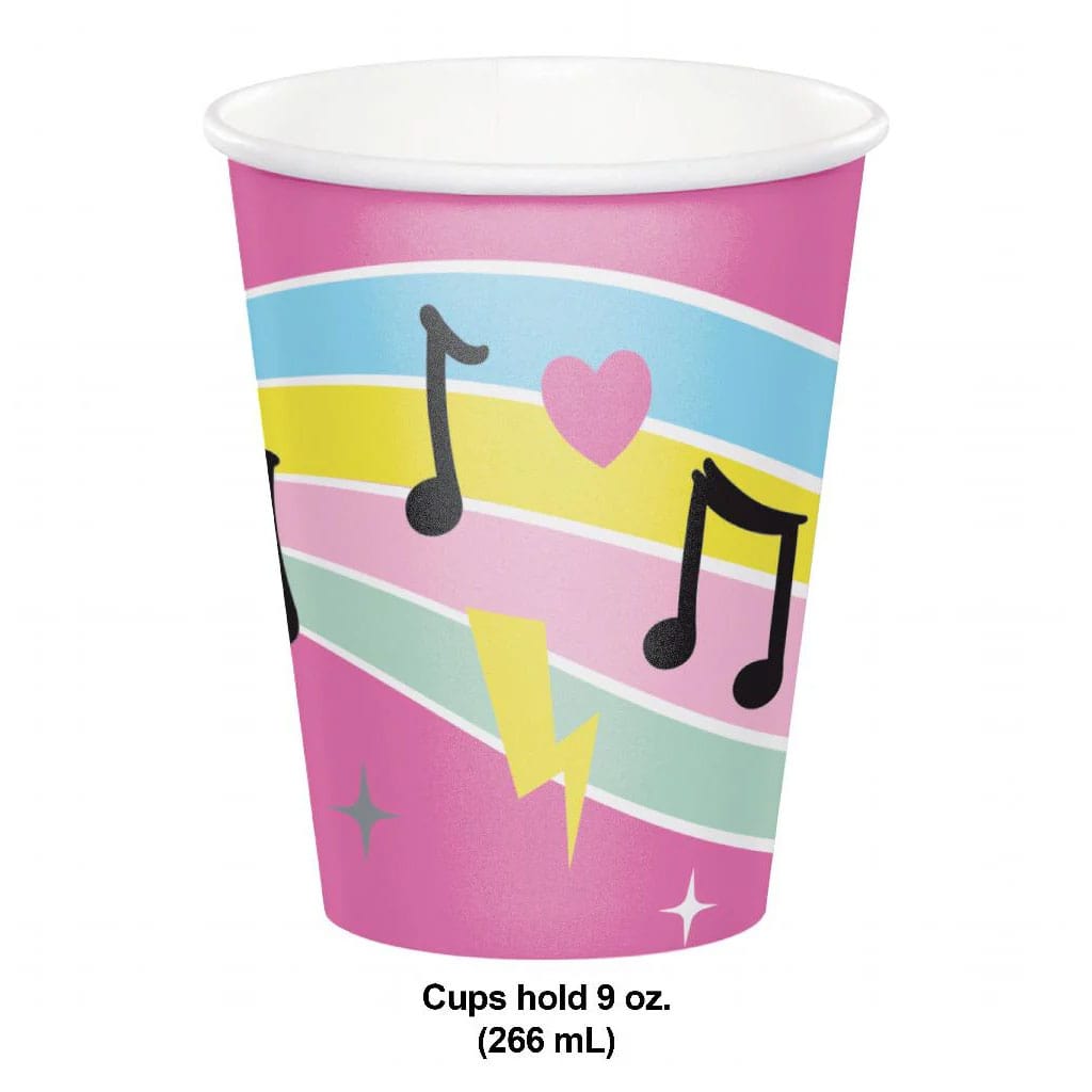 Birthday Beats Hot/Cold Cup 9oz, 8ct