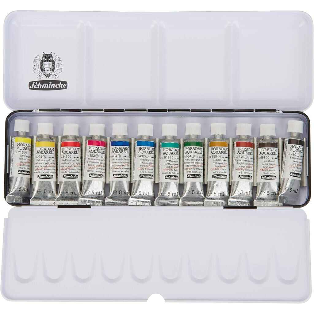 Watercolor Boxes Metal Set 12 x 5ml