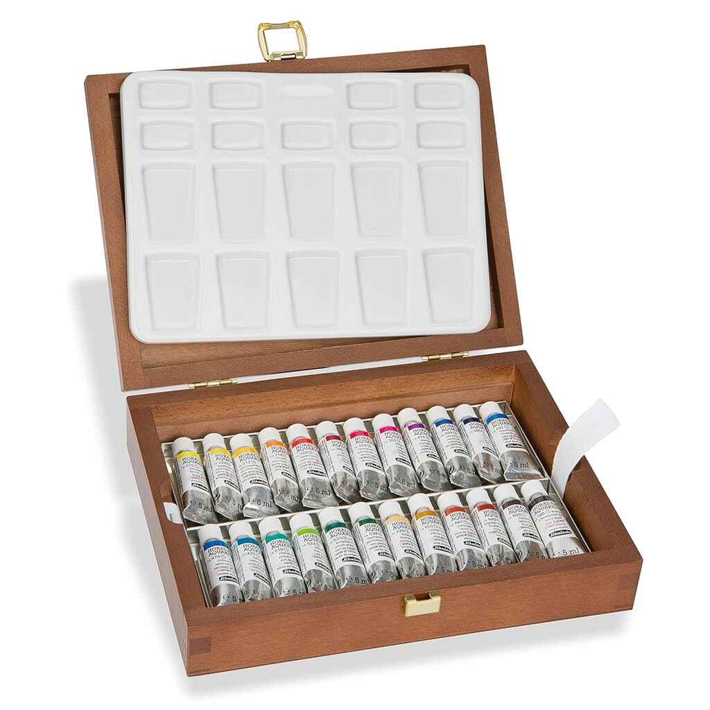 Watercolor Boxes Wooden Box 24 x 5ml