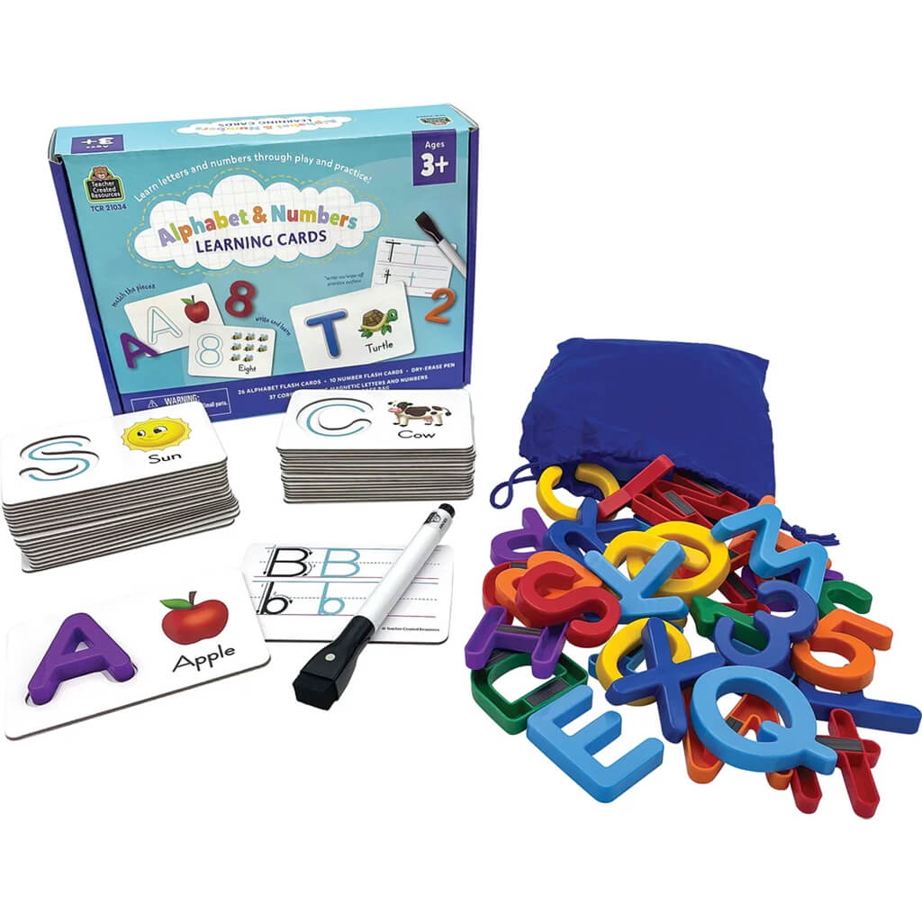 Alphabet &amp; Numbers Learning Cards