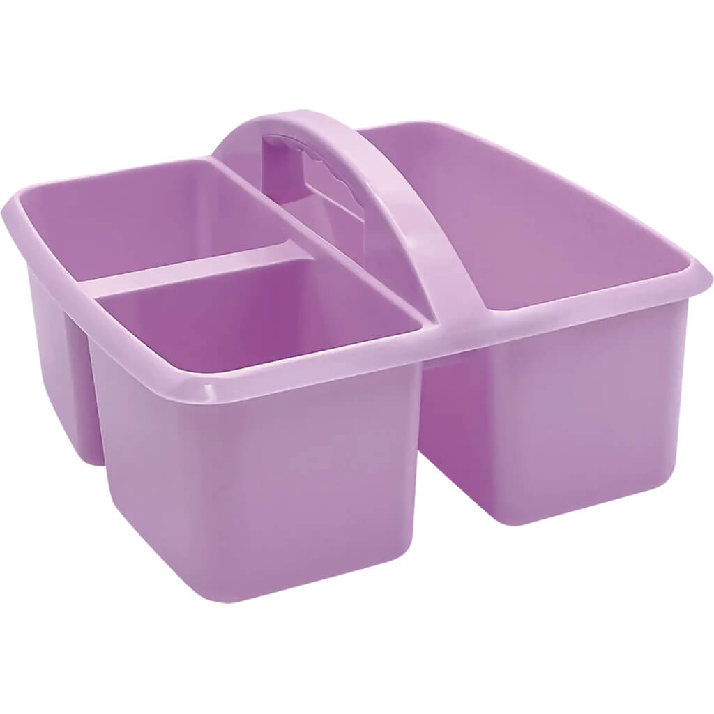 Lavender Plastic Storage Caddy