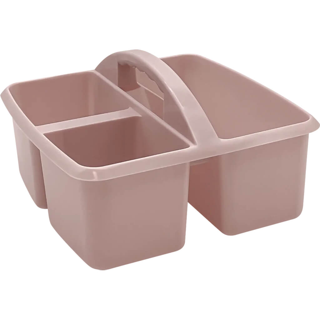 Light Mauve Plastic Storage Caddy