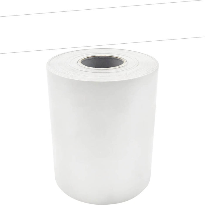 White Straight Rolled Border Trim