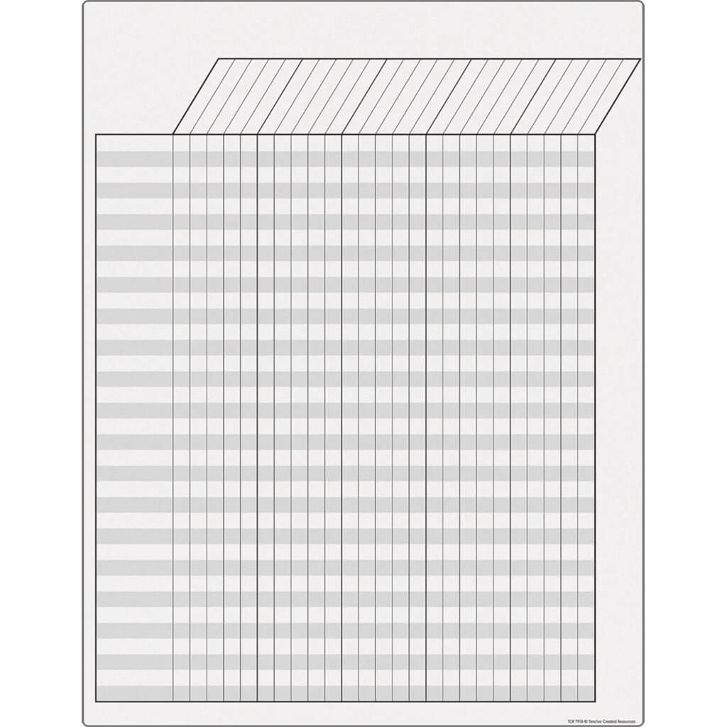 White Incentive Write-On/Wipe-Off Chart