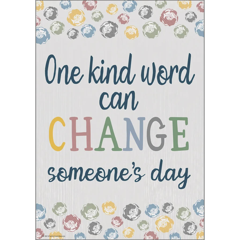 One Kind Word Positive Poster