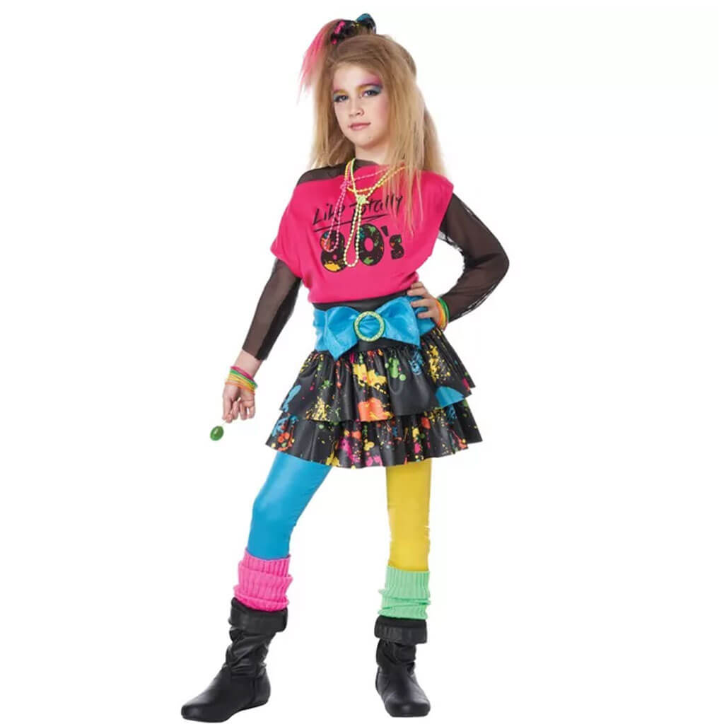 Like Totally 80&#39;s Child Costume,