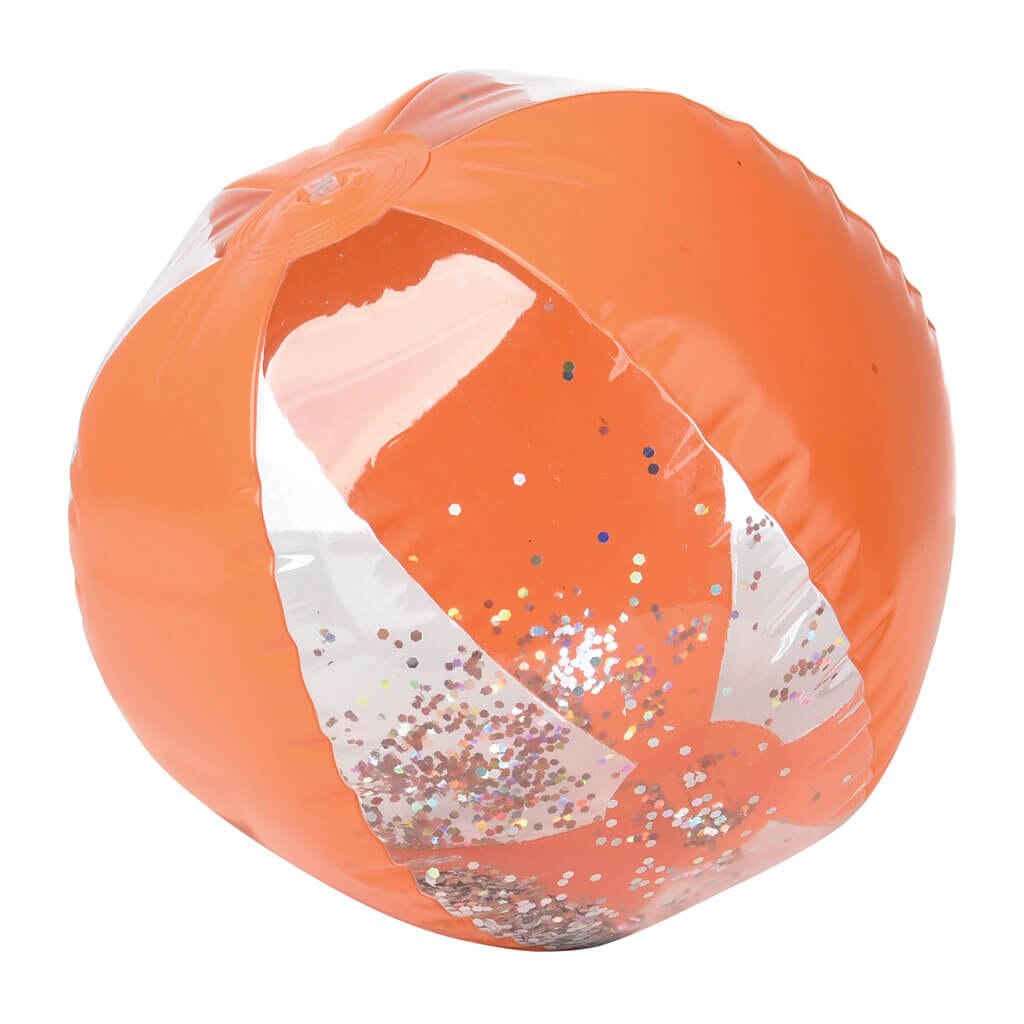 Glitter Stripe Beach Ball