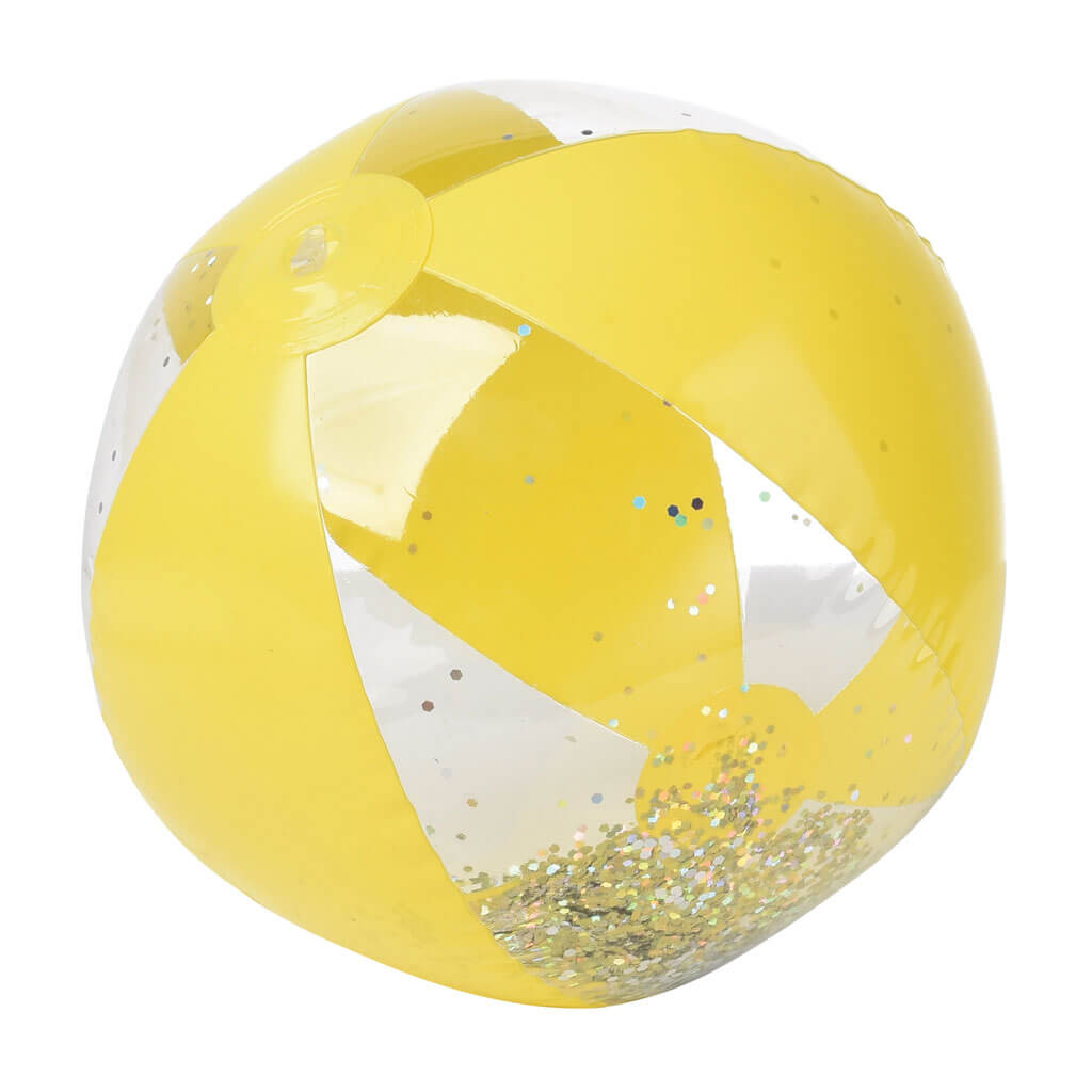 Glitter Stripe Beach Ball