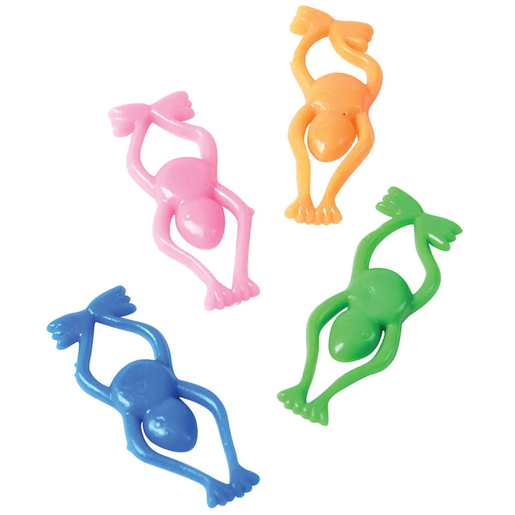 Mini Stretchy Flying Frogs 72pc