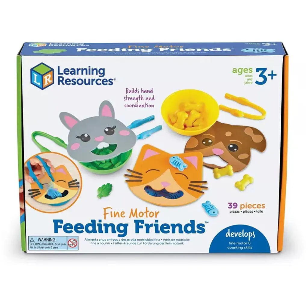 Fine Motor Feeding Friends