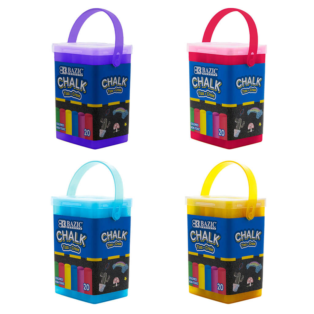 Color Chalk 20/Bucket