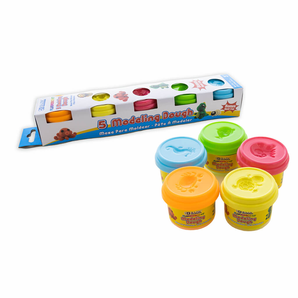 Primary Color Modeling Dough 4oz, 4pk