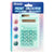 8-Digit Dual Power Pocket Size Calculator, Pastel Color