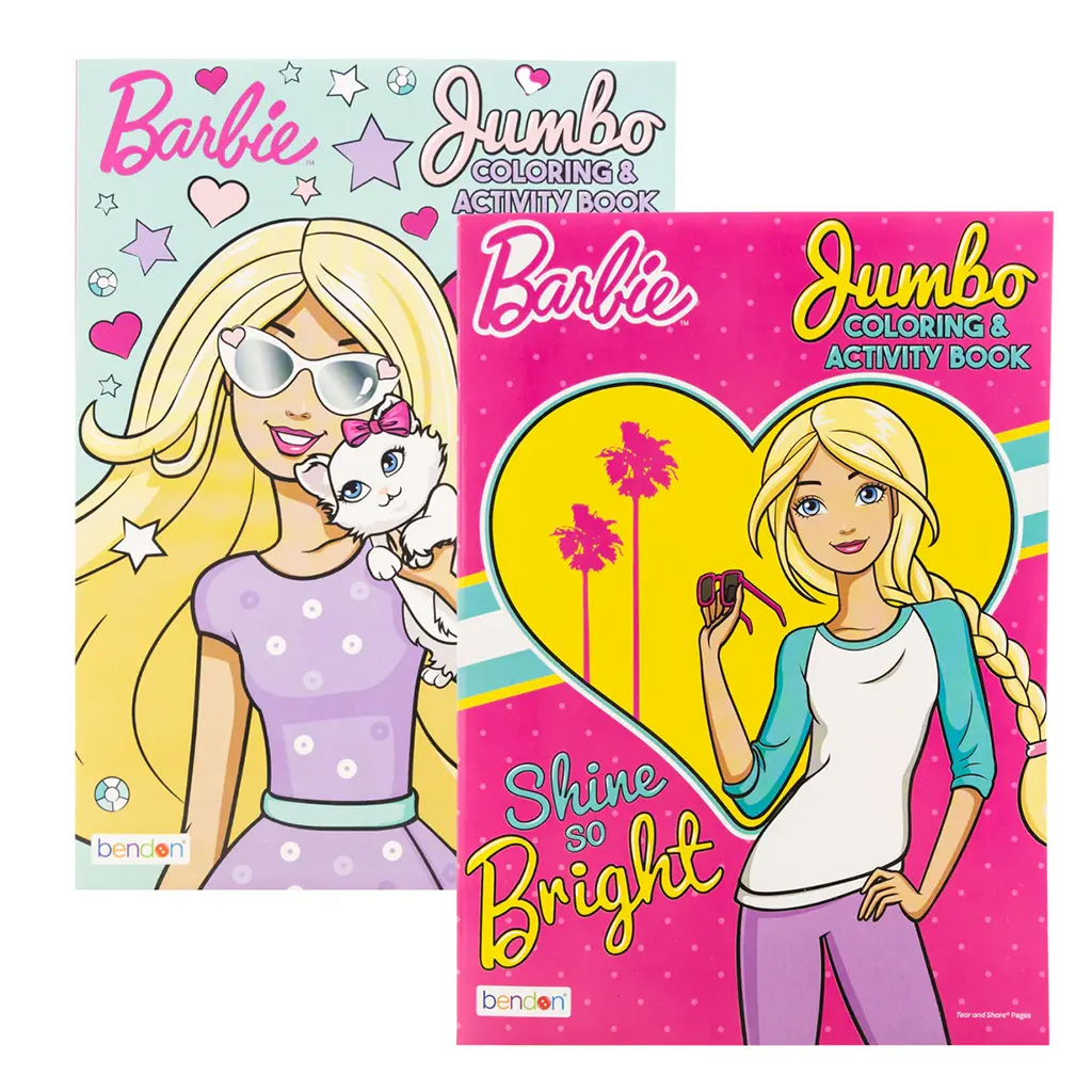BARBIE Coloring Book Pink