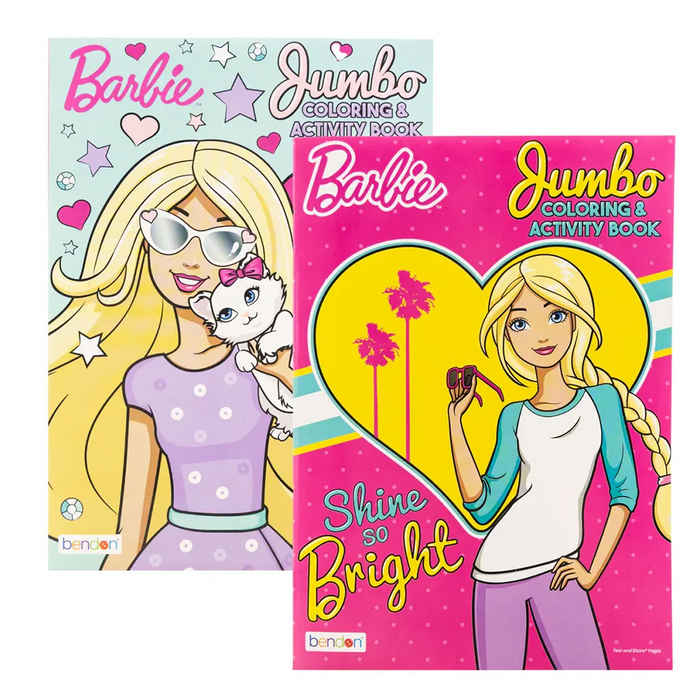 BARBIE Coloring Book Pink
