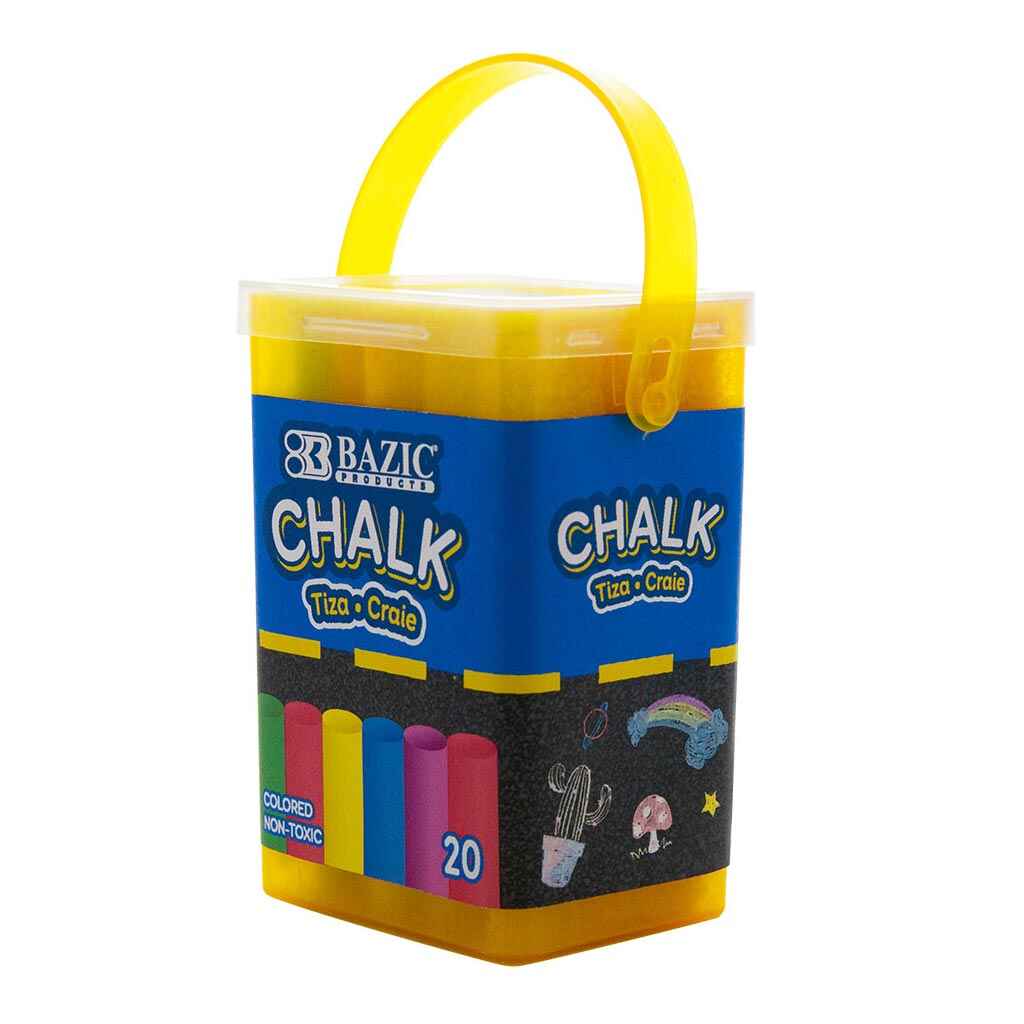 Color Chalk 20/Bucket