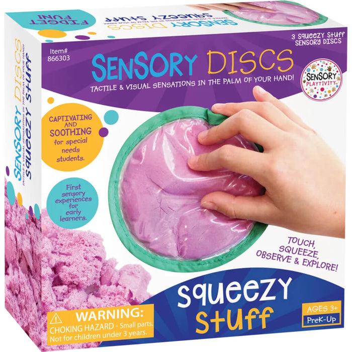 Sensory Playtivity Sensory Discs: Squeezy Stuff